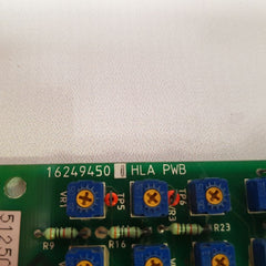 Tokimec 16249450 I Hla Pwb Pcb Card
