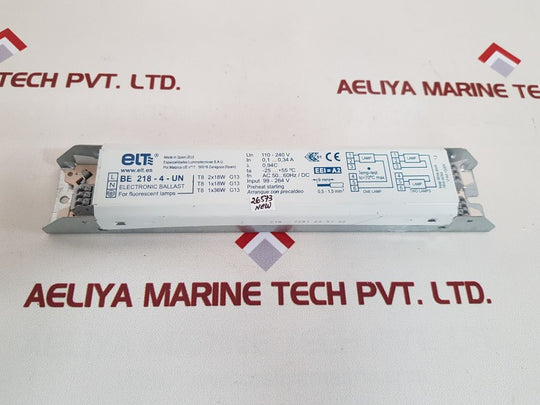 Elt be 218-4-un electronic lighting ballast