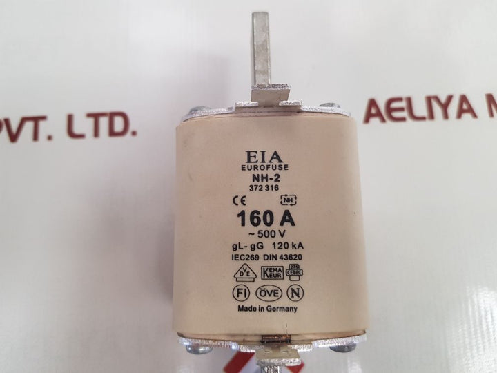 Set Of 3X Eia Nh-2 Eurofuse 160A
