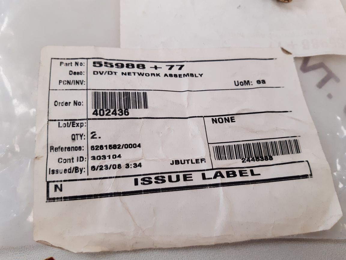 Dretech 2-10-04-5035 dv/dt network assembly
