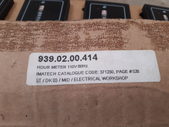 Hour Meter 110V 60Hz
