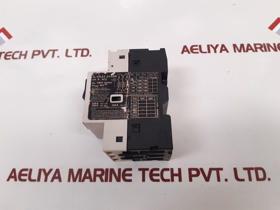 Telemecanique Gv2-m04 Motor Starter
