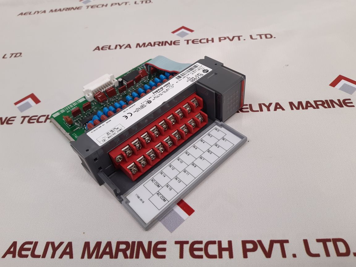 Allen-bradley 1746-ia16 Ser.C Slc500 Input Module
