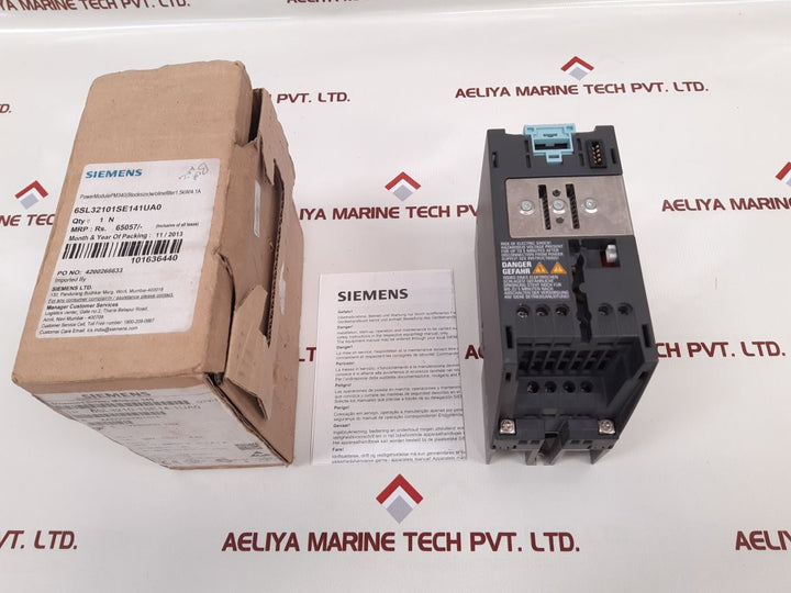 Siemens 6Sl3210-1Se14-1Ua0 Power Module Pm340
