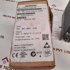 Siemens 6Sl3210-1Se14-1Ua0 Power Module Pm340
