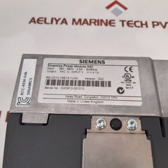 Siemens 6Sl3210-1Se14-1Ua0 Power Module Pm340
