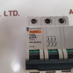 Merlin Gerin C60L K25A Circuit Breaker
