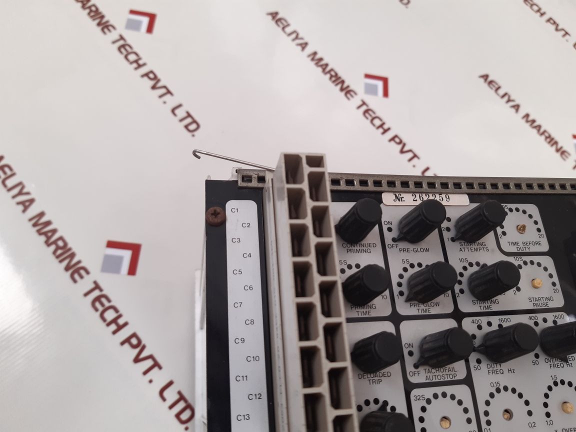 Neselco 262259 Diesel Starter Alarm Panel
