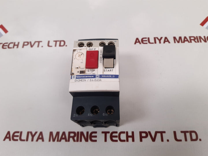 Telemecanique/Schneider Gv2Me04/0.4-0.63A Contactor
