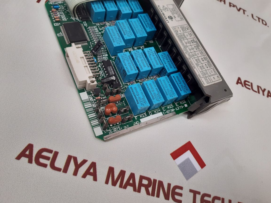 Allen- Bradley 1746-ow16 Slc 500 Output Module Ser.C
