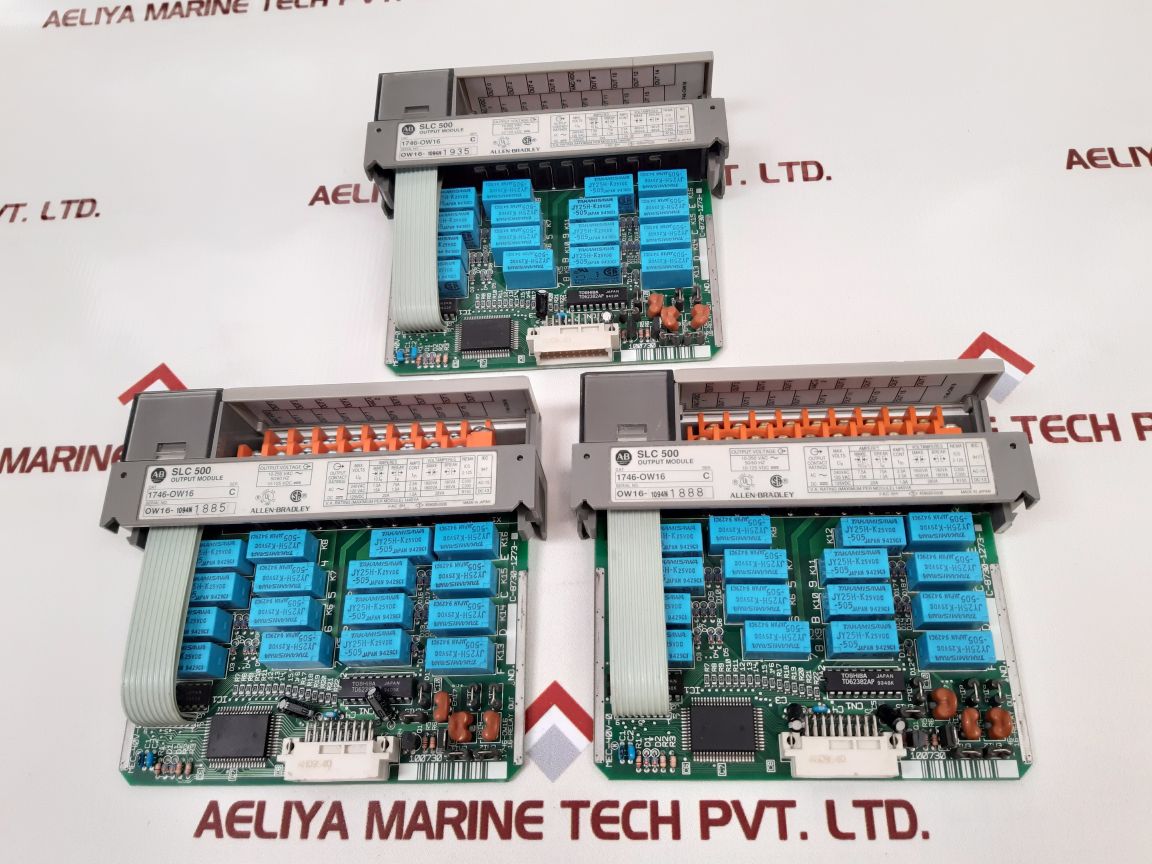 Allen-bradley 1746-ow16 Slc 500 Output Module Ser.C
