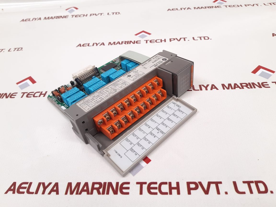 Allen-bradley 1746-ow16 Slc 500 Output Module Ser.C
