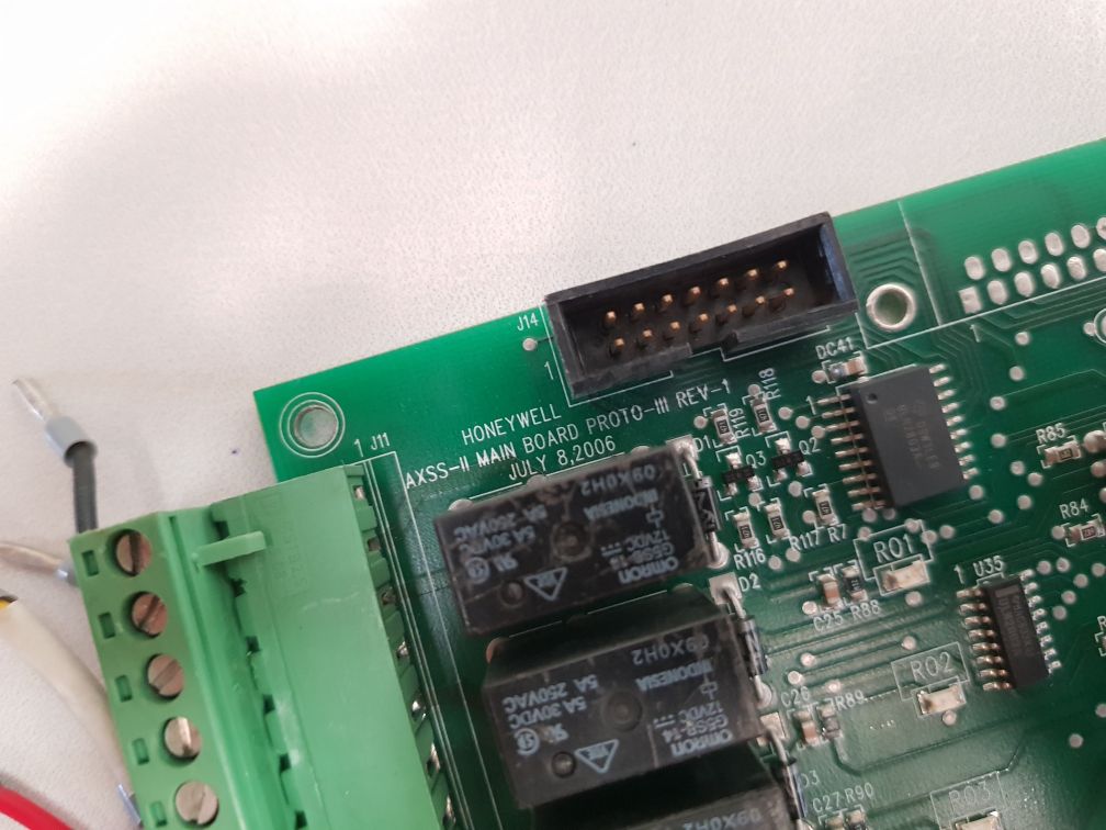 Honeywell Dpcb21070102 Axss-ii Main Board
