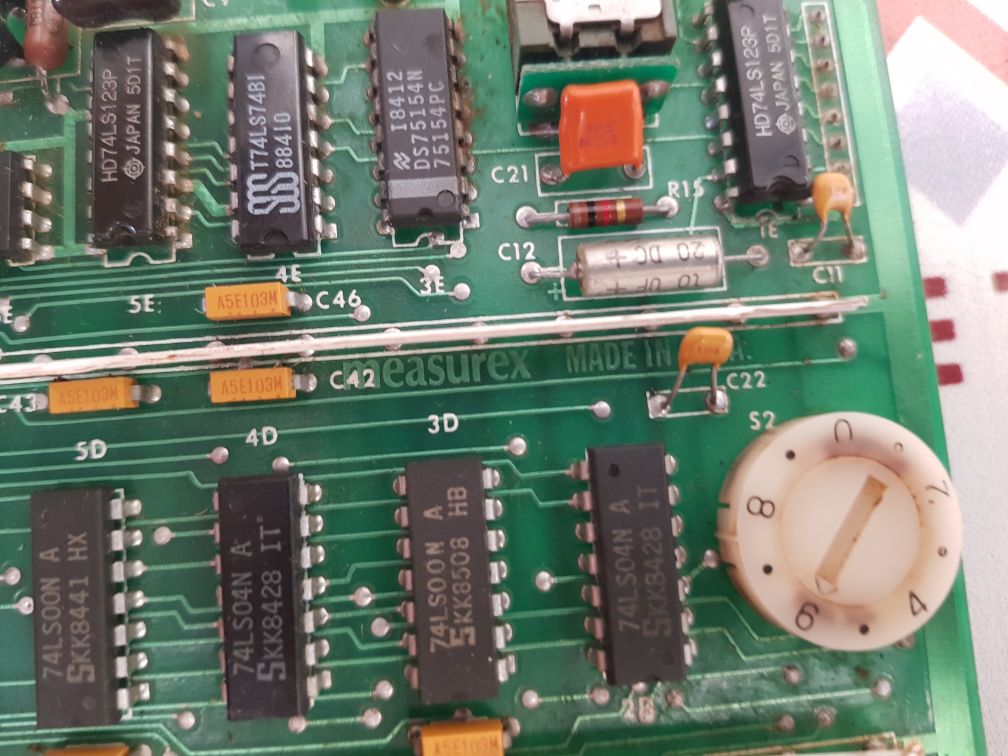 Measurex Mpu Controller 05286800
