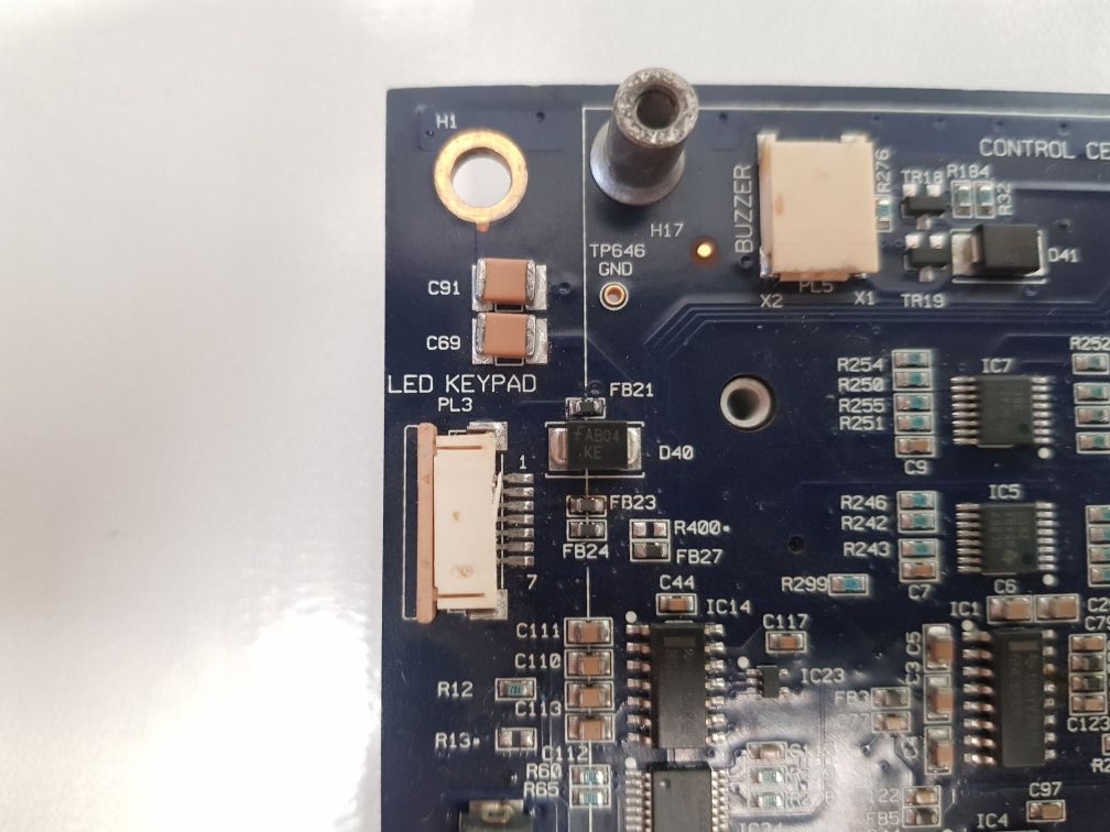 Wince Sticker 2400D2102 Rev.D Communication Board
