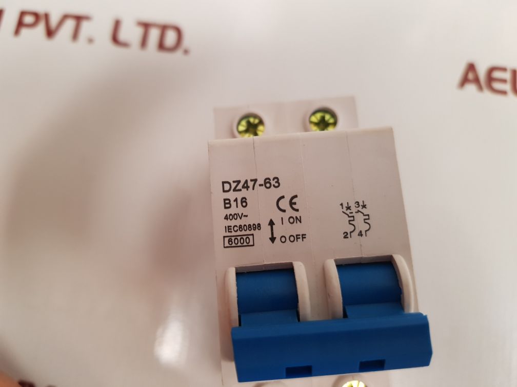 Dz47-63 B16 Circuit Breaker
