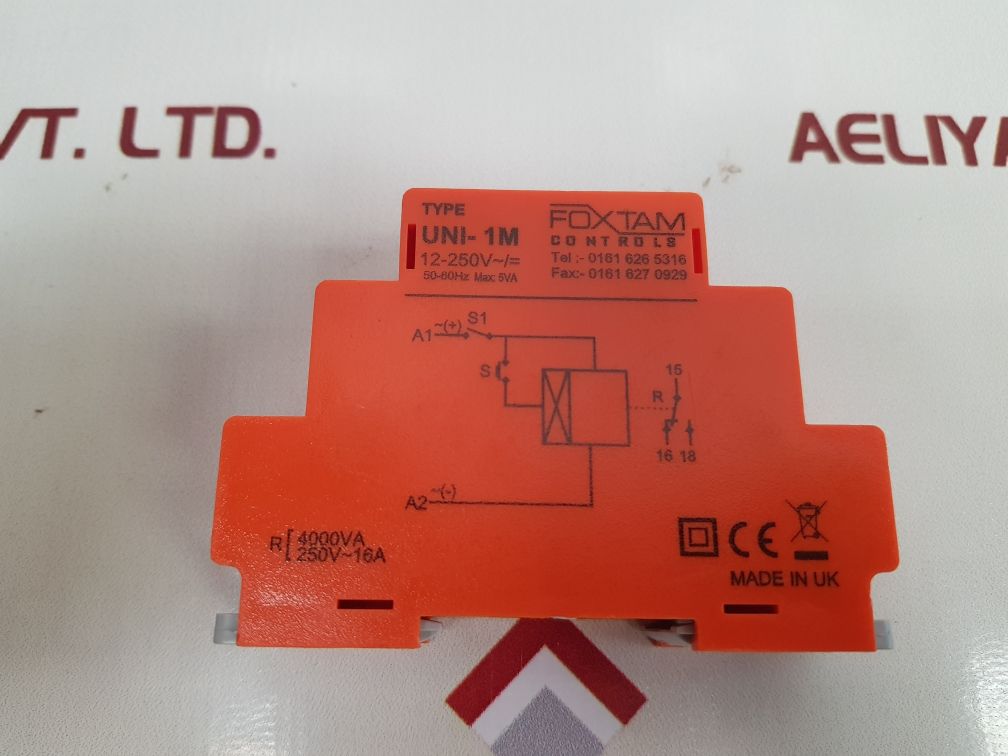 Foxtam Uni-1M Time Delay Relay
