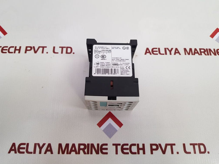 Siemens Sirius 3Rh1131-1Bb40 Auxiliary Contactor 10A 600V Ac
