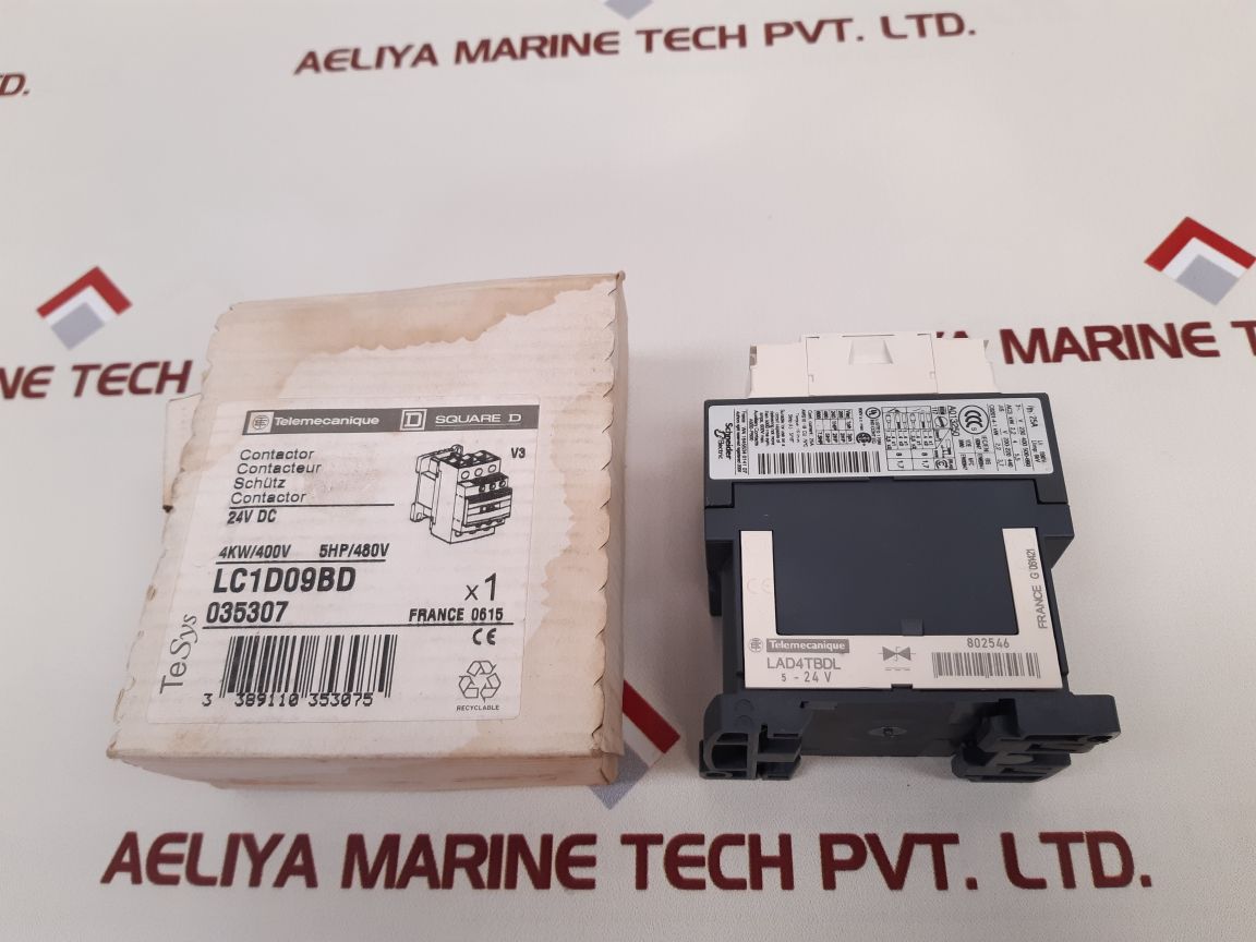 Telemecanique/Schneider Lc1D09Bd Contactor
