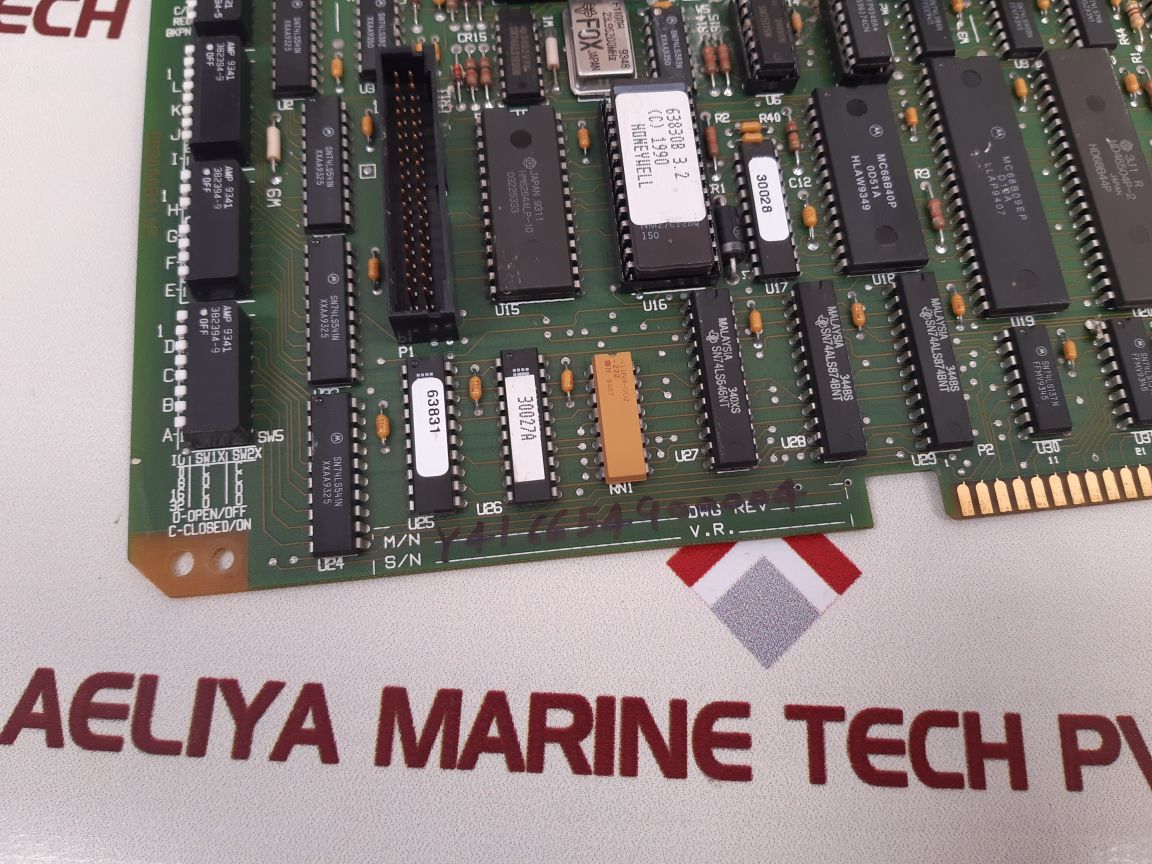 Honeywell 621-9938R Serial I/O Module Vr 3.2 Used
