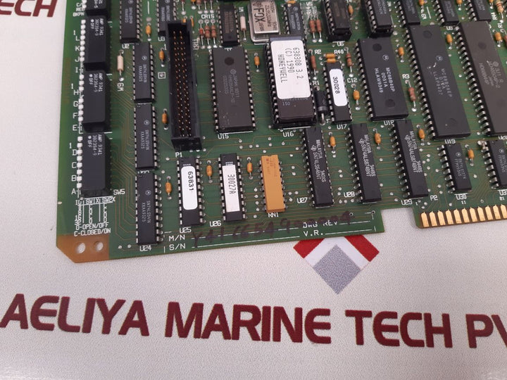 Honeywell 621-9938R Serial I/O Module Vr 3.2 Used
