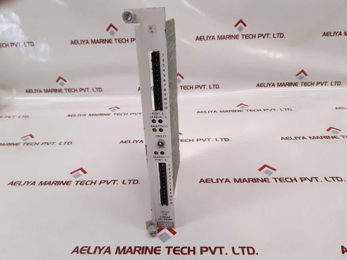 Honeywell 621-9938R Serial I/O Module Vr 3.2 Used
