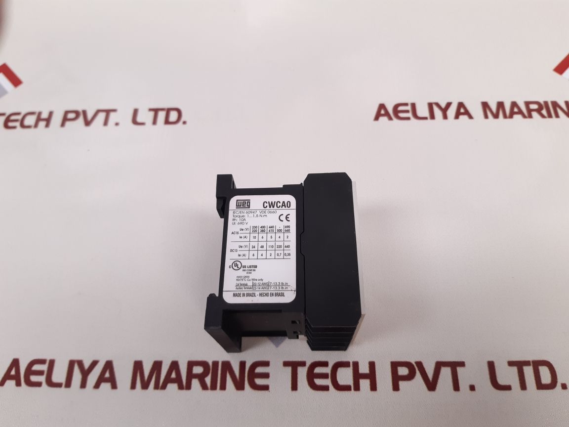 Weg Cwca0.22E Contactor Cwca0 Control Relays
