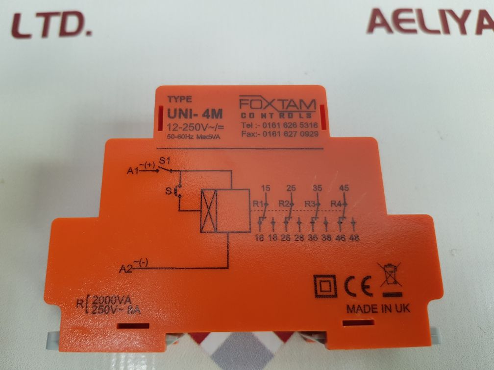 Foxtam Controls Uni-4M Multifunction Timer
