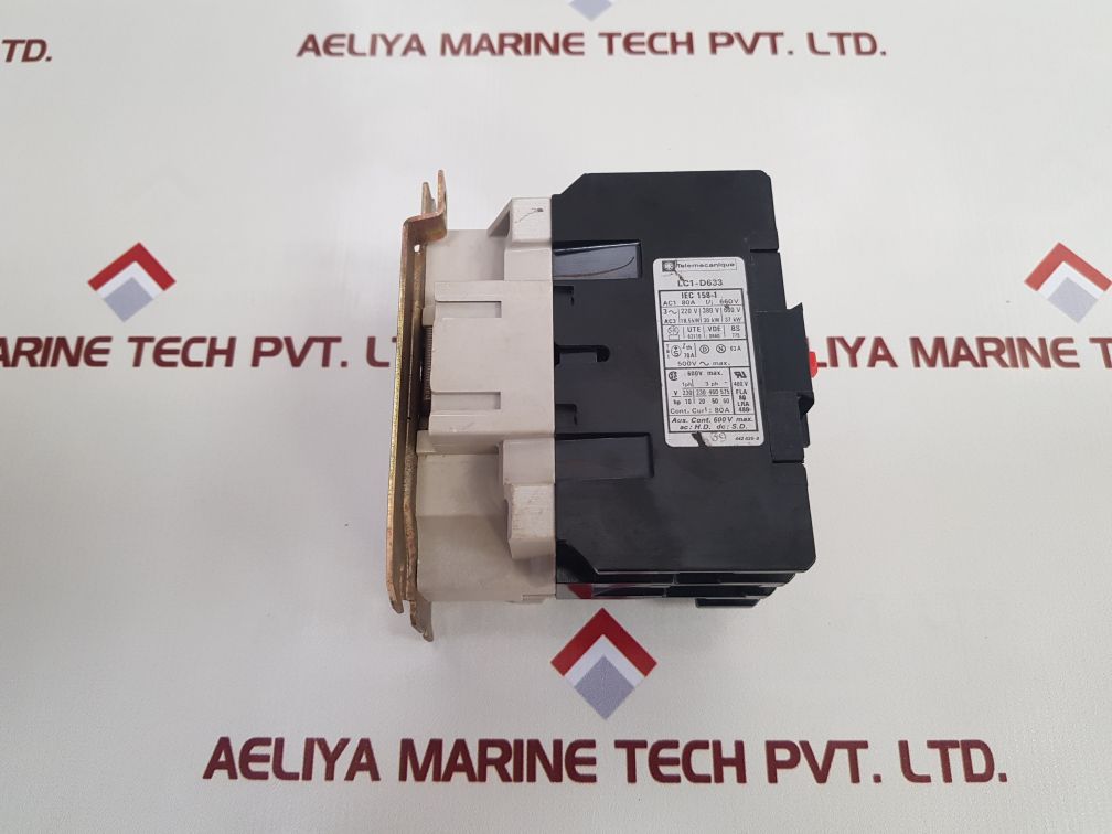 Telemecanique Lc1-d633 Contactor With Lx6-d401106 Coil

