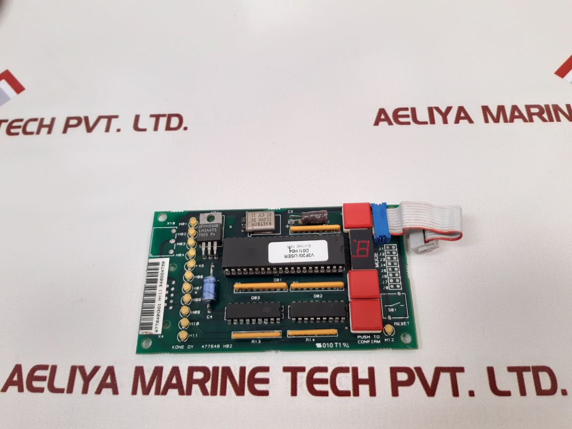 Kone 477648 h02 pcb card 477649g01 rev: 1.1