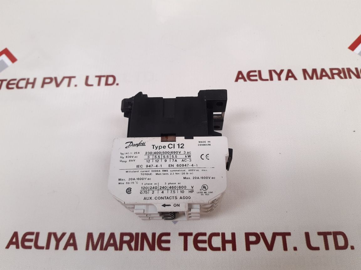Danfoss Ci12 Contactor Used
