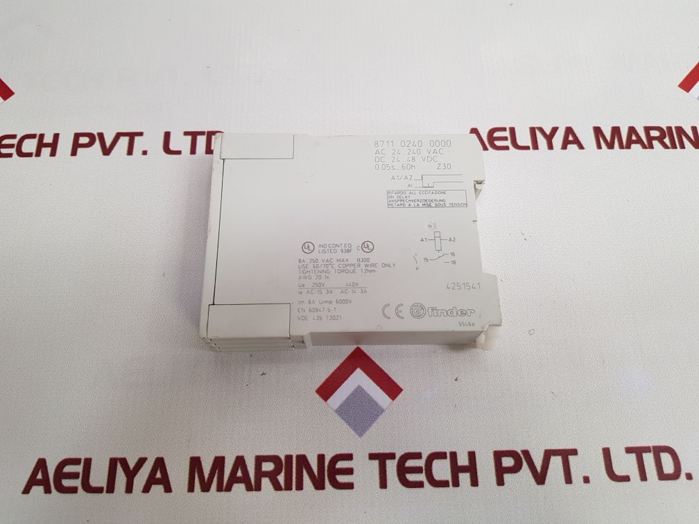 Finder 8711 0240 0000 Time Relay 87.11
