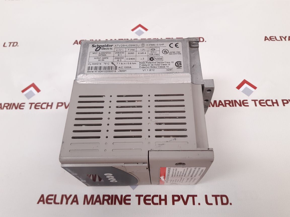 Telemecanique Square D Atv28Hu09M2U Drive

