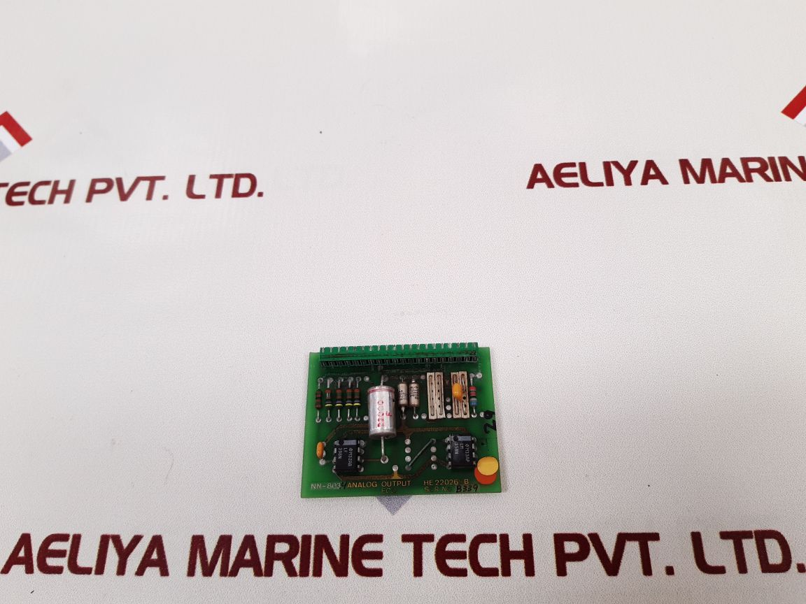 Norcontrol Nn-803.4 Analog Output Eco. Board He220265B
