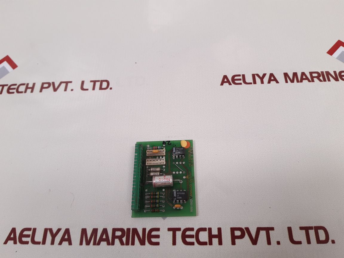 Norcontrol Nn-803.4 Analog Output Eco. Board He220265B
