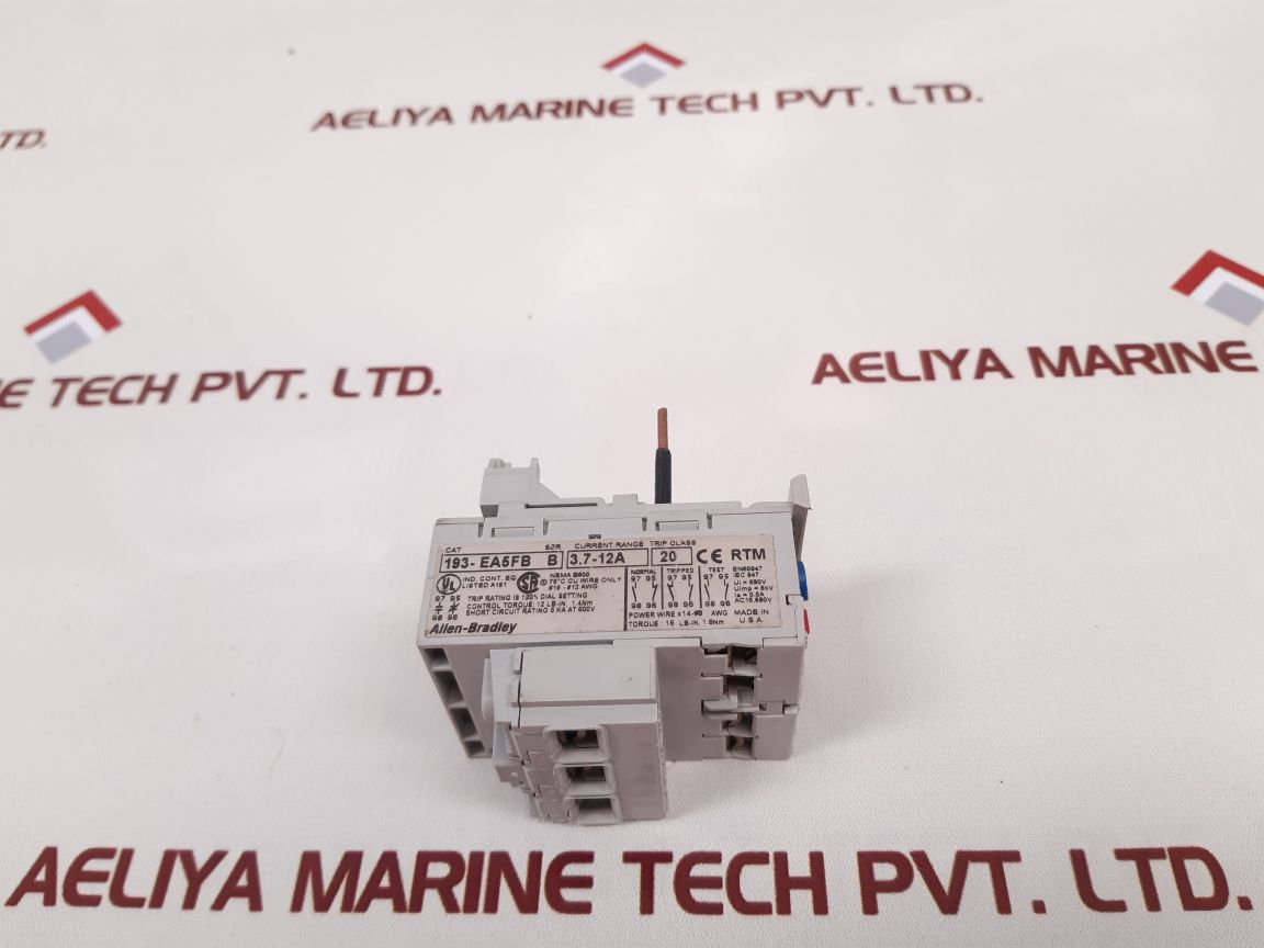 Allen-bradley 193-ea5Fb Overload Relay
