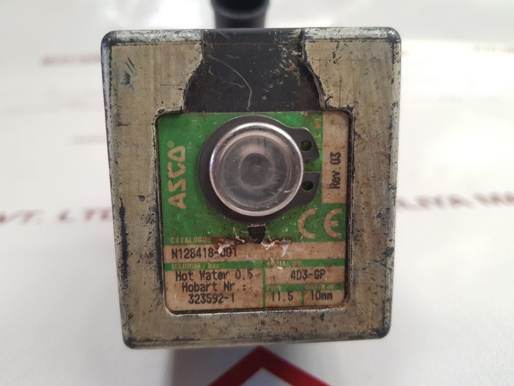 Asco N128418-001 Drain Solenoid Valve
