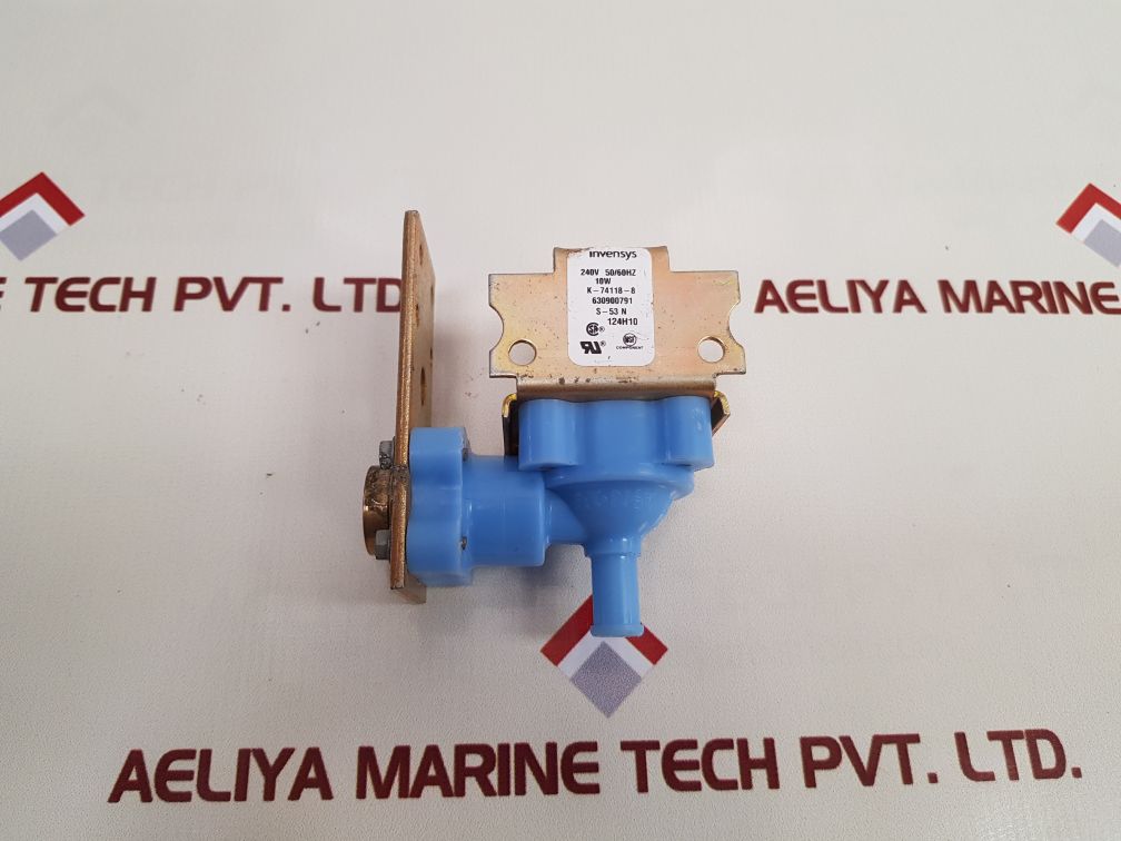 Invensys K-74118-8 Water Valve 630900791 10W

