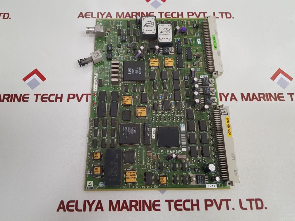 Siemens 97 54 193 X1989 D10 E8 Pcb Card Used
