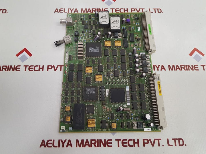 Siemens 97 54 193 X1989 D10 E8 Pcb Card Used
