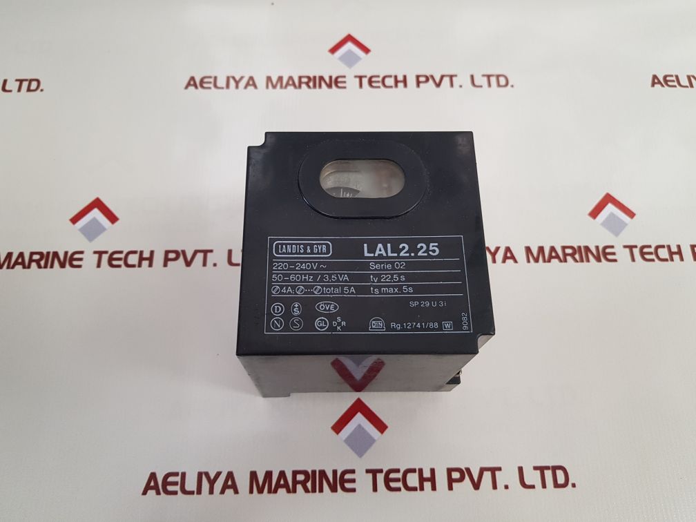 Landis & Gyr Lal2.25 Burner Controller Used
