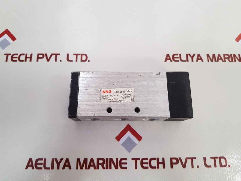 Sns Pneumatic 4A410-15 Solenoid Valve Used
