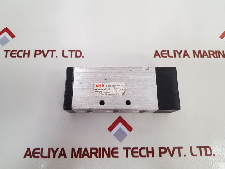 Sns Pneumatic 4A410-15 Solenoid Valve Used
