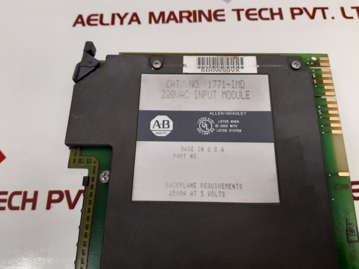 Allen-bradley 1771-imd Input Module

