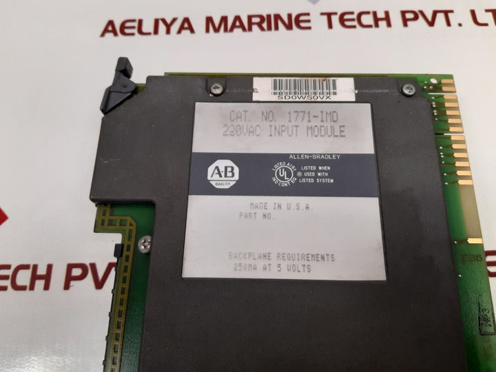 Allen-bradley 1771-imd Input Module
