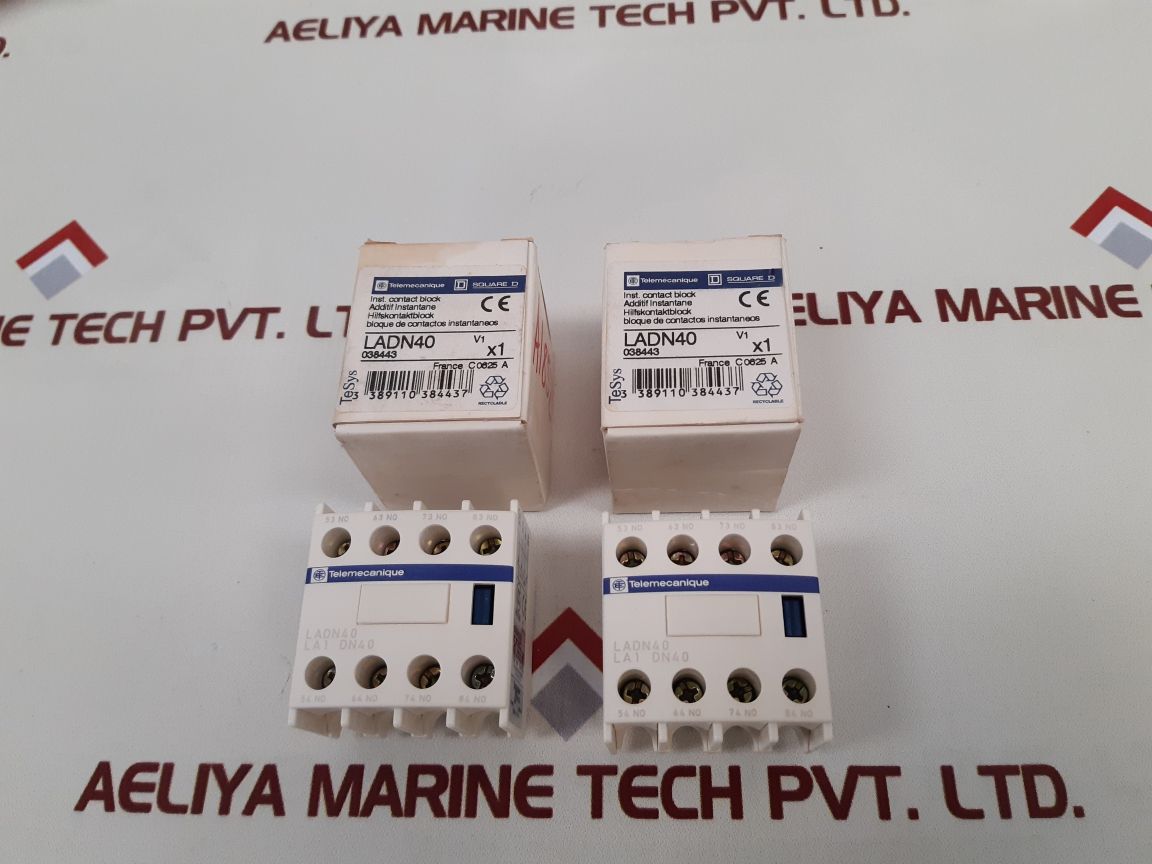 Telemecanique/Schneider Electric Ladn40 Auxiliary Contact Block New
