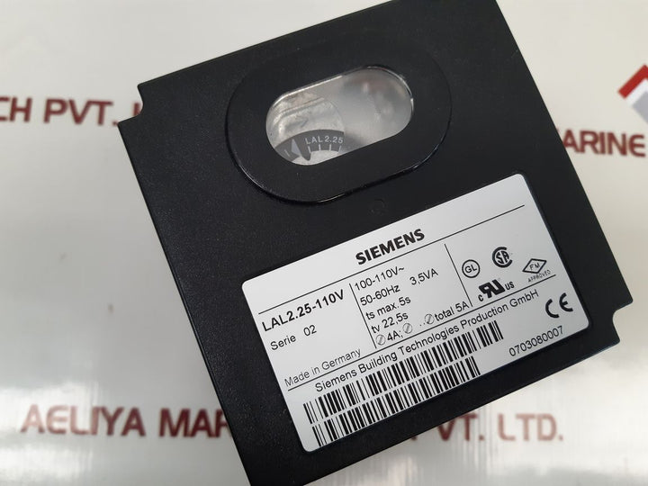 Siemens Lal2.25 Burner Controller New One
