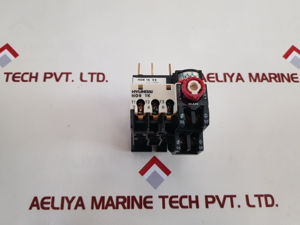Hyundai Hor 1K 22 Thermal Overload Relay Eswb.0201.163 660V 5A