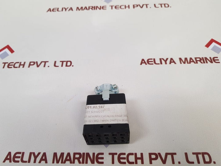 Set Of 3X Cinch S-315.Cct Industrial Socket
