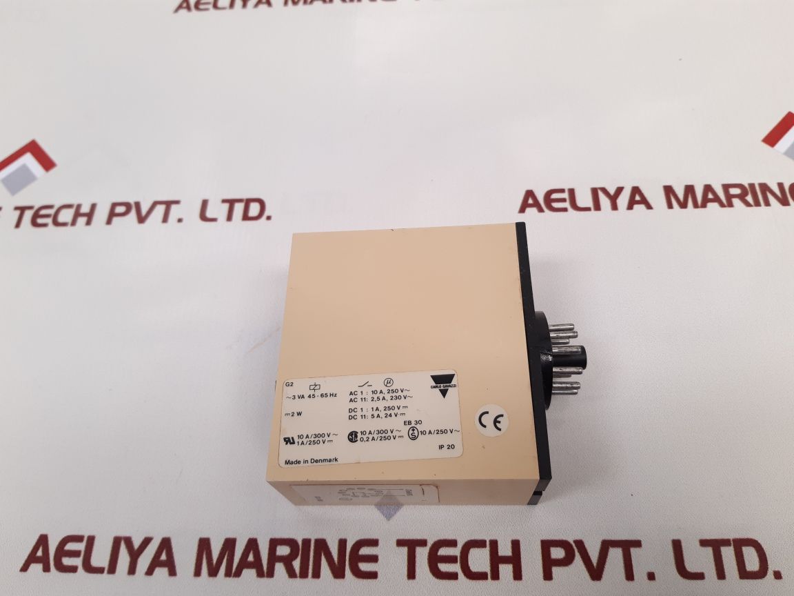 Carlo Gavazzi Sb 125 724 Timing Relay
